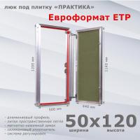 Фото Люк под плитку Евроформат ЕТР 50x120 в интернет-магазине napolke.by