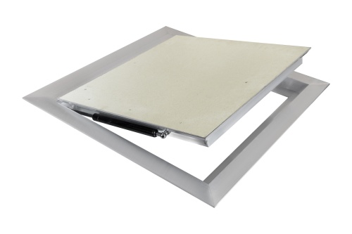 Фото Напольный алюминиевый люк с амортизаторами Периметр 70x70 в интернет-магазине napolke.by Фото Напольный алюминиевый люк с амортизаторами Периметр 70x70 в интернет-магазине napolke.by