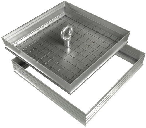 Фото Напольный люк со съемной крышкой Премиум Смол 40х40 в интернет-магазине napolke.by Фото Напольный люк со съемной крышкой Премиум Смол 40х40 в интернет-магазине napolke.by
