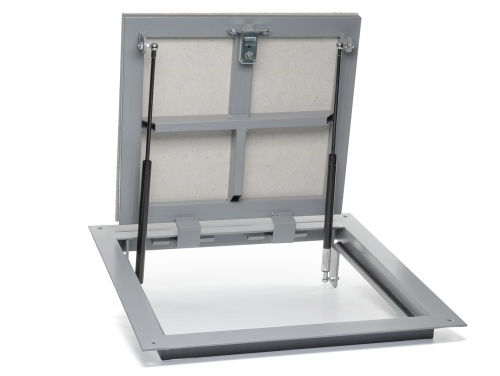 Фото Напольный люк с амортизаторами Погребок 90-100 в интернет-магазине napolke.by