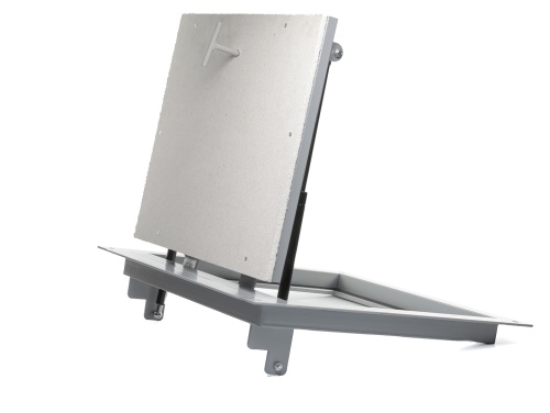 Фото Напольный люк с амортизаторами Погребок 70-70 в интернет-магазине napolke.by