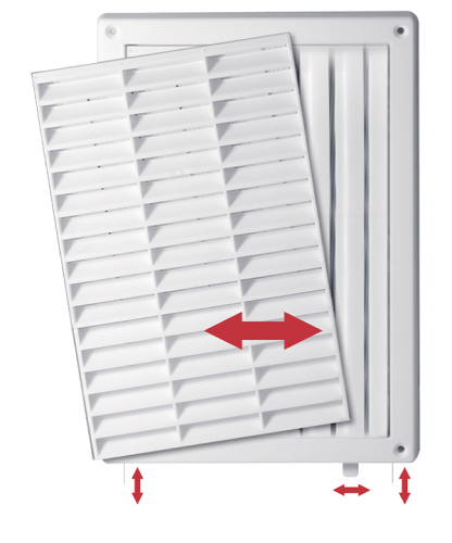 Фото Регулируемая вентиляционная решетка Awenta Styl T59a 165x235 в интернет-магазине napolke.by
