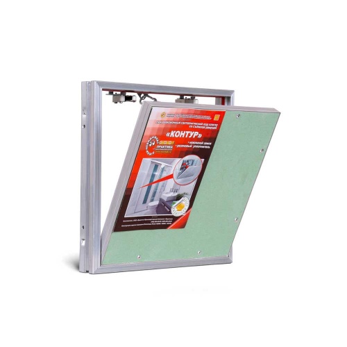 Фото Люк под плитку со съемной дверцей Контур 2.0 30x30 в интернет-магазине napolke.by