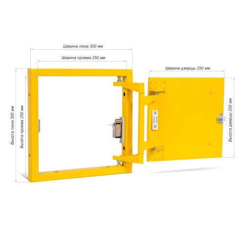 Фото Люк под плитку Формат КН 30-30 в интернет-магазине napolke.by