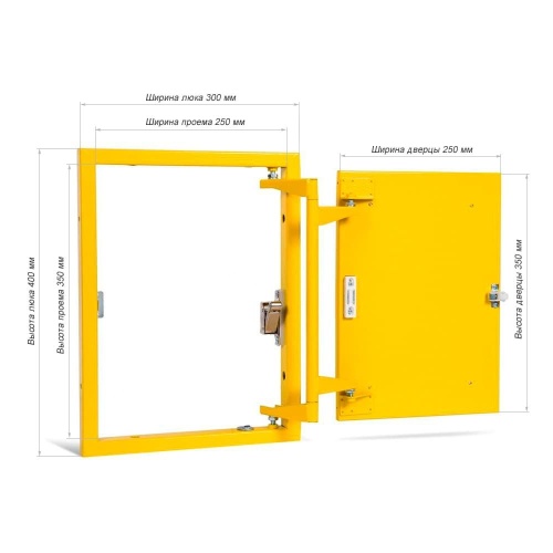 Фото Люк под плитку Формат КН 30-40 в интернет-магазине napolke.by
