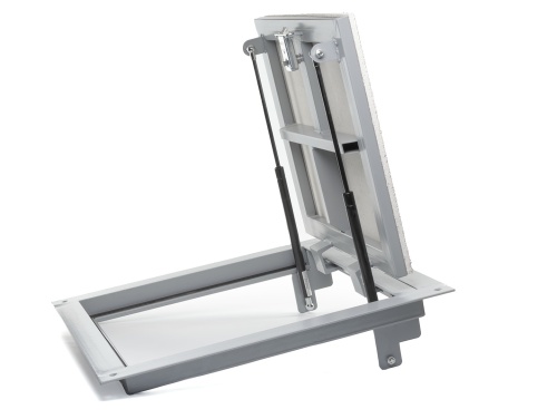 Фото Напольный люк с амортизаторами Погребок 60-80 в интернет-магазине napolke.by