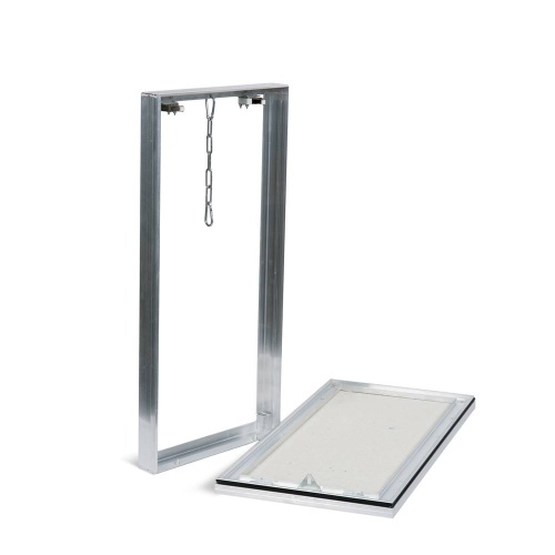 Фото Люк под плитку со съемной дверцей Контур 28x58 в интернет-магазине napolke.by