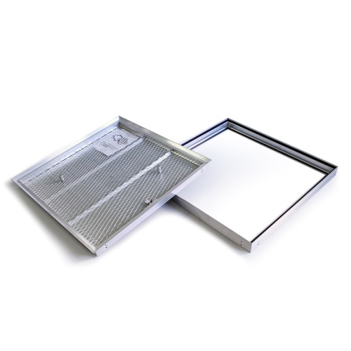 Фото Напольный люк Барьер 2 со съемной крышкой 40-40 в интернет-магазине napolke.by