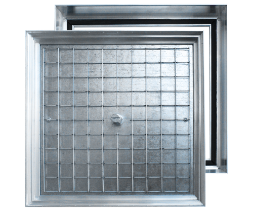 Фото Напольный люк Alkraft Инспектор 20x20 в интернет-магазине napolke.by