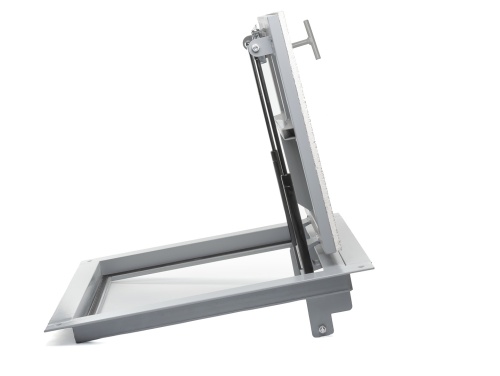 Фото Напольный люк с амортизаторами Погребок 60-70 в интернет-магазине napolke.by