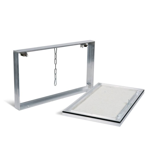 Фото Люк под плитку со съемной дверцей Контур 48x28 в интернет-магазине napolke.by