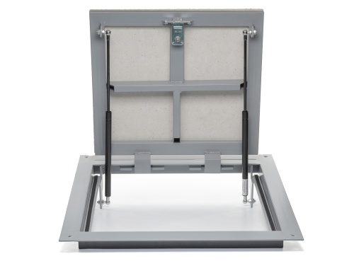 Фото Напольный люк с амортизаторами Погребок 70-120 в интернет-магазине napolke.by