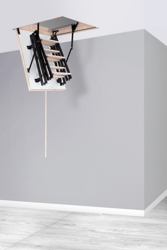 Фото Металлическая чердачная лестница Oman Mini Termo 60x80x260 в интернет-магазине napolke.by Фото Металлическая чердачная лестница Oman Mini Termo 60x80x260 в интернет-магазине napolke.by