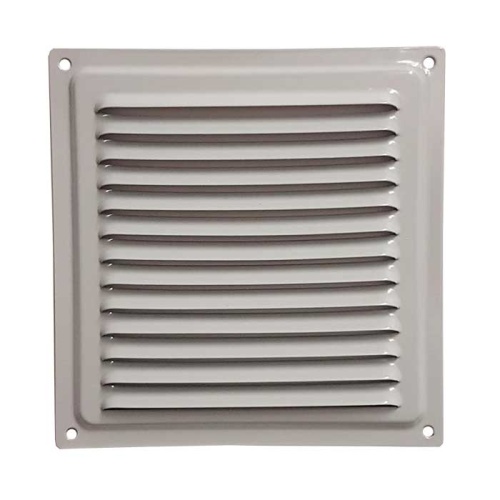 Фото Решетка металлическая 100х100 серая в интернет-магазине napolke.by