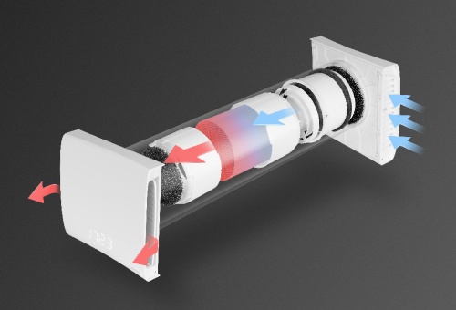 Фото Децентрализованная вентиляция Awenta AHR160 в интернет-магазине napolke.by