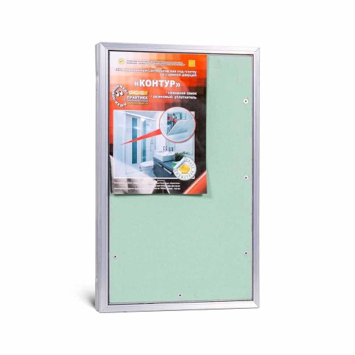 Фото Люк под плитку со съемной дверцей Контур 2.0 25x40 в интернет-магазине napolke.by