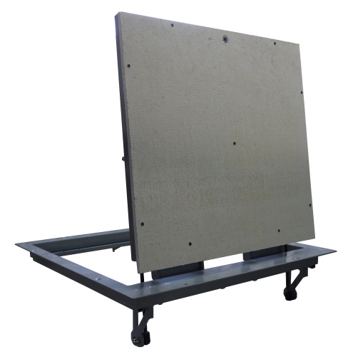 Фото Напольный люк с амортизаторами Стелс Лайт 70x120П в интернет-магазине napolke.by Фото Напольный люк с амортизаторами Стелс Лайт 70x120П в интернет-магазине napolke.by