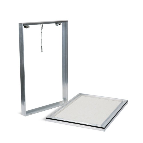 Фото Люк под плитку со съемной дверцей Контур 48x58 в интернет-магазине napolke.by