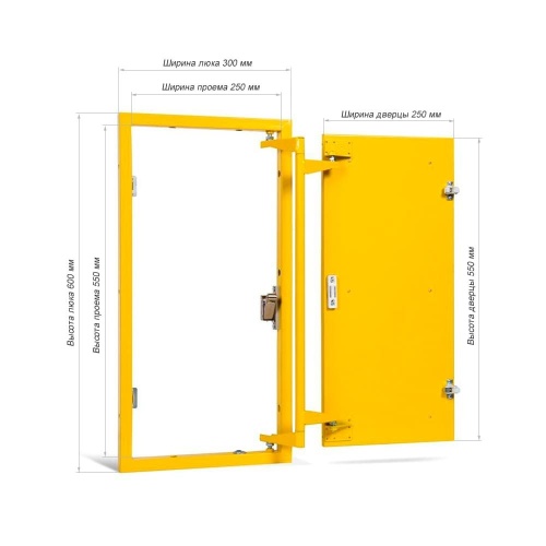 Фото Люк под плитку Формат КН 30-60 в интернет-магазине napolke.by