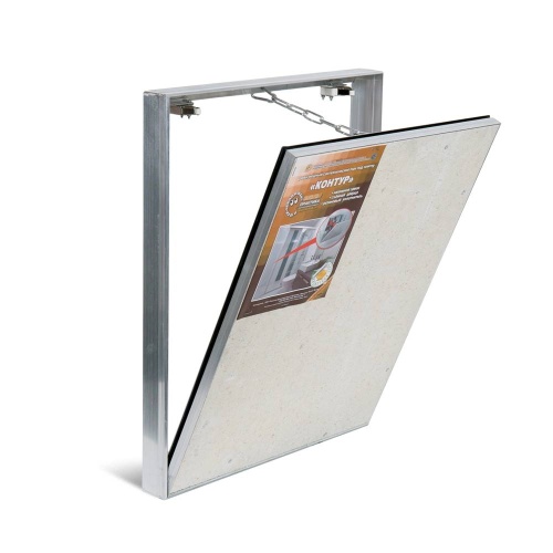 Фото Люк под плитку со съемной дверцей Контур 38x48 в интернет-магазине napolke.by