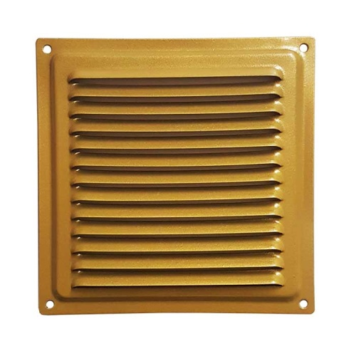 Фото Решетка металлическая 170х240, золото в интернет-магазине napolke.by