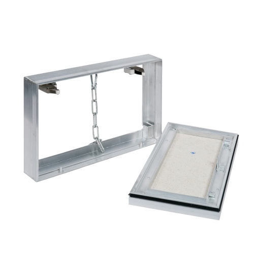 Фото Люк под плитку со съемной дверцей Контур 28x18 в интернет-магазине napolke.by