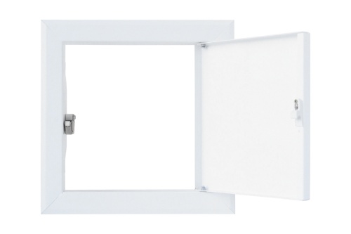 Фото Люк ревизионный металлический нажимной 100х200 белый в интернет-магазине napolke.by