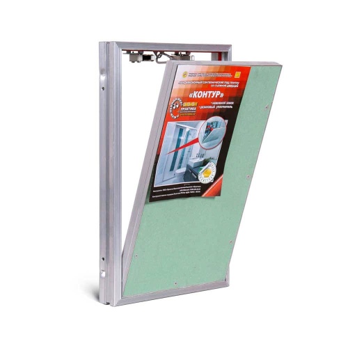 Фото Люк под плитку со съемной дверцей Контур 2.0 25x40 в интернет-магазине napolke.by