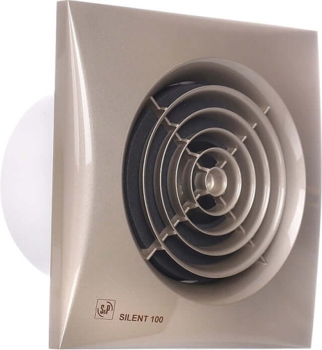 Фото Вентилятор вытяжной Soler&Palau Silent-200 CZ CHAMPAGNE в интернет-магазине napolke.by