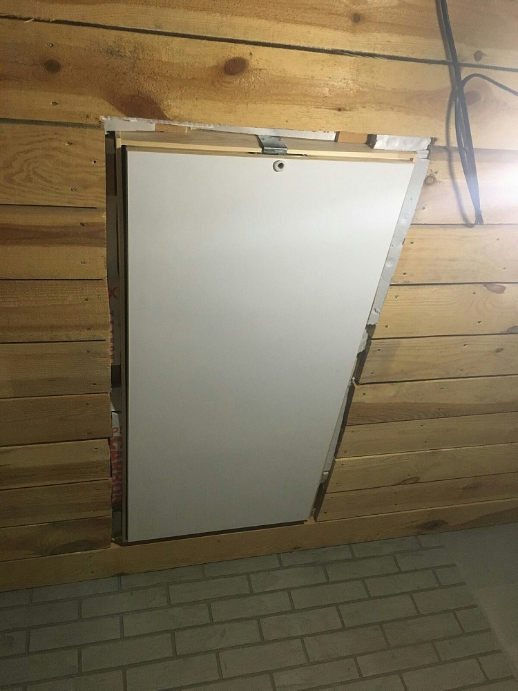 Чердачная лестница Docke Standard 60x120x300 фото в интерьере