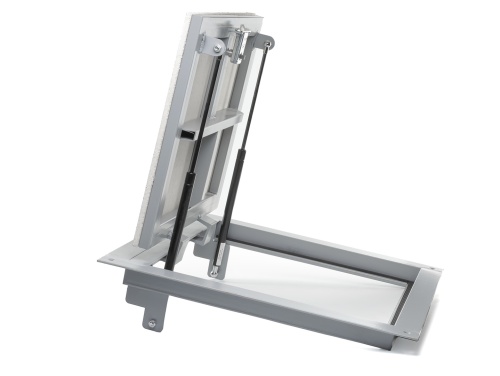 Фото Напольный люк с амортизаторами Погребок 70-90 в интернет-магазине napolke.by