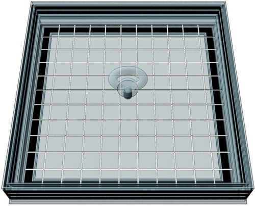 Фото Напольный люк со съемной крышкой Премиум Смол 30х30 в интернет-магазине napolke.by