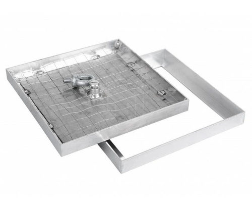 Фото Напольный люк со съемной крышкой Компакт 80х80 в интернет-магазине napolke.by