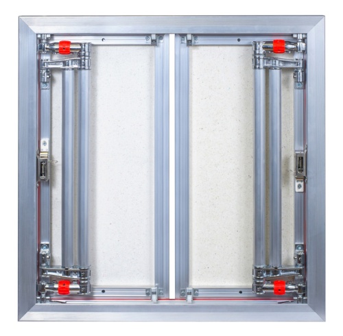 Фото Люк под плитку  2-ух дверный Евроформат ЕТР 66-84 в интернет-магазине napolke.by