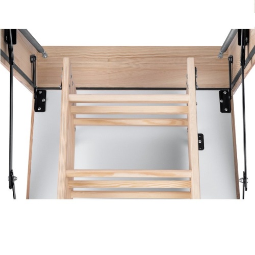 Фото Деревянная чердачная лестница OMAN Compact Termo 60x100x280 в интернет-магазине napolke.by