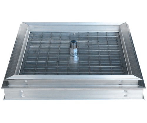 Фото Напольный люк со съемной крышкой Комфорт 50x50 в интернет-магазине napolke.by