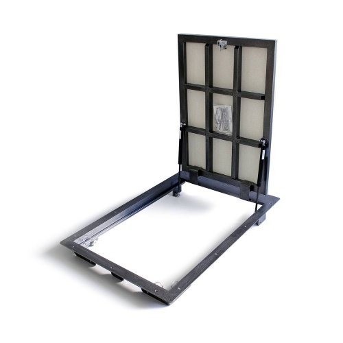 Фото Напольный люк с газовыми амортизаторами Портал 60-90 в интернет-магазине napolke.by