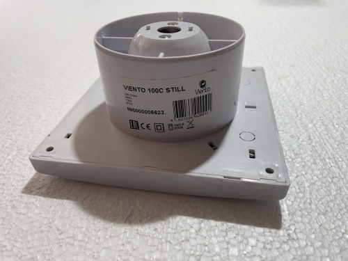 Фото Вентилятор осевой вытяжной Viento STILL 100C в интернет-магазине napolke.by